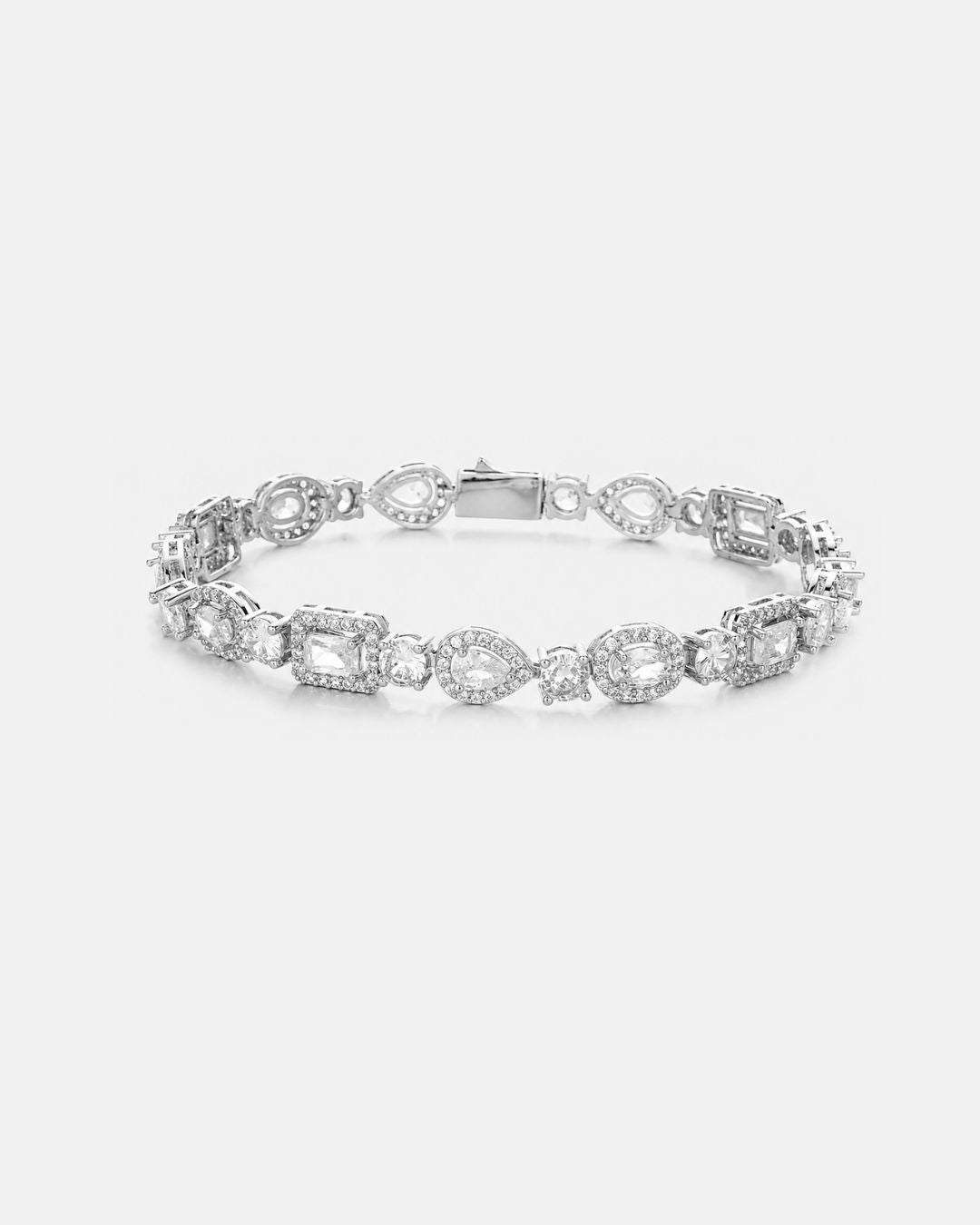 Celeste Zirconia Tennis Bracelet | Silver
