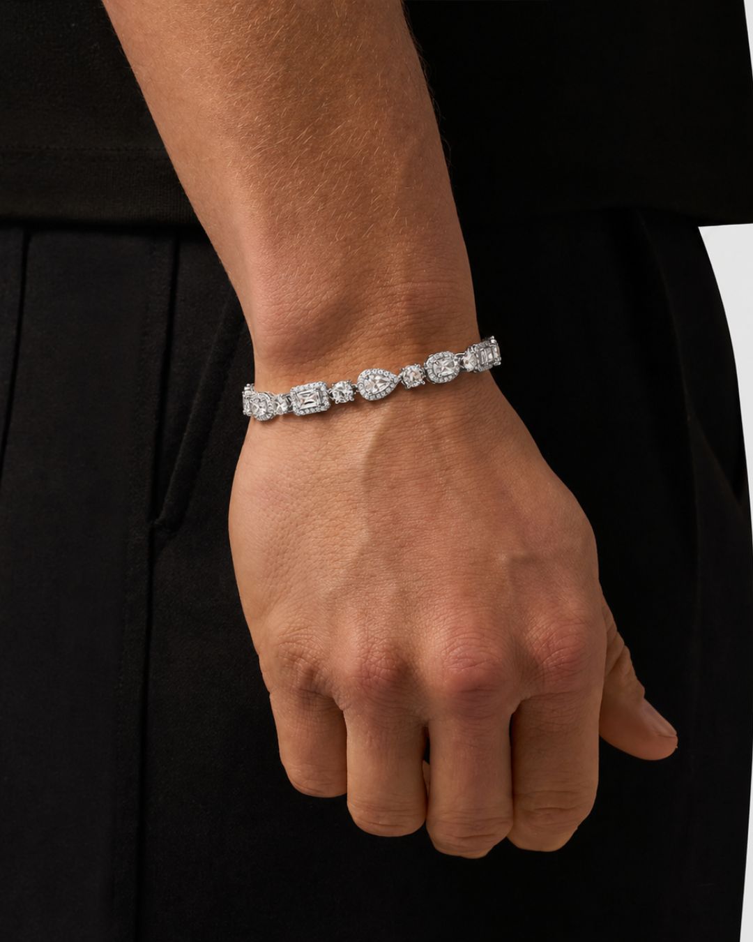 Celeste Zirconia Tennis Bracelet | Silver