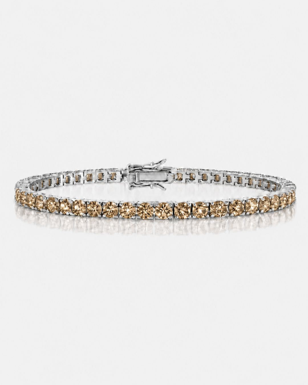 Champagne Éclat Bracelet | Champagne Moissanite