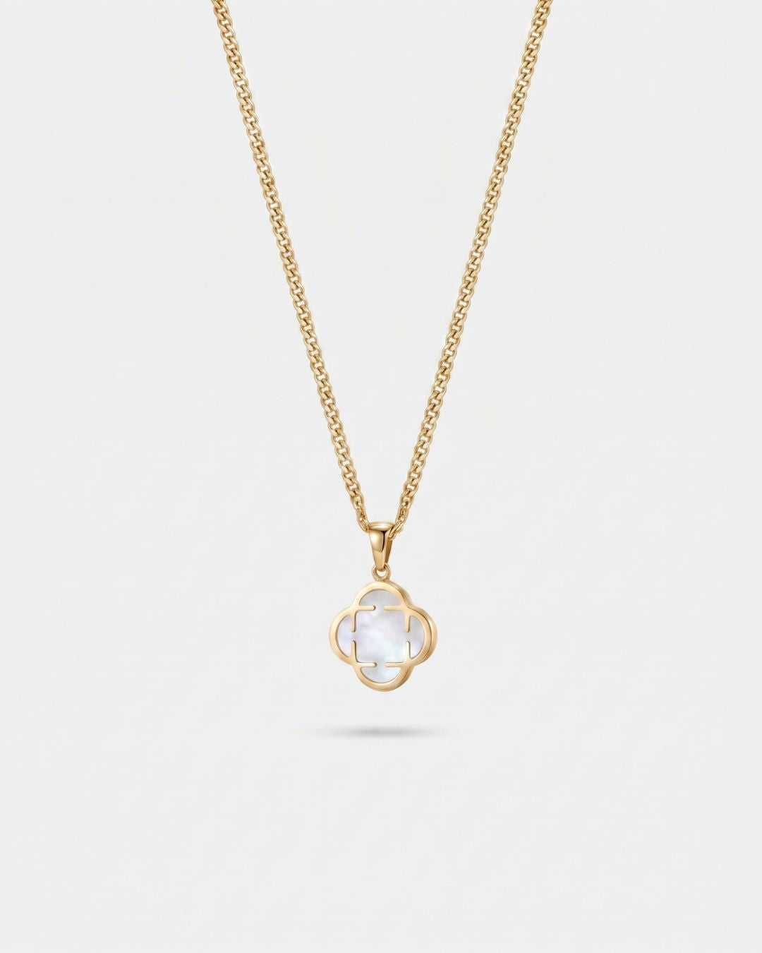 Charm Necklace | Nacre Gold