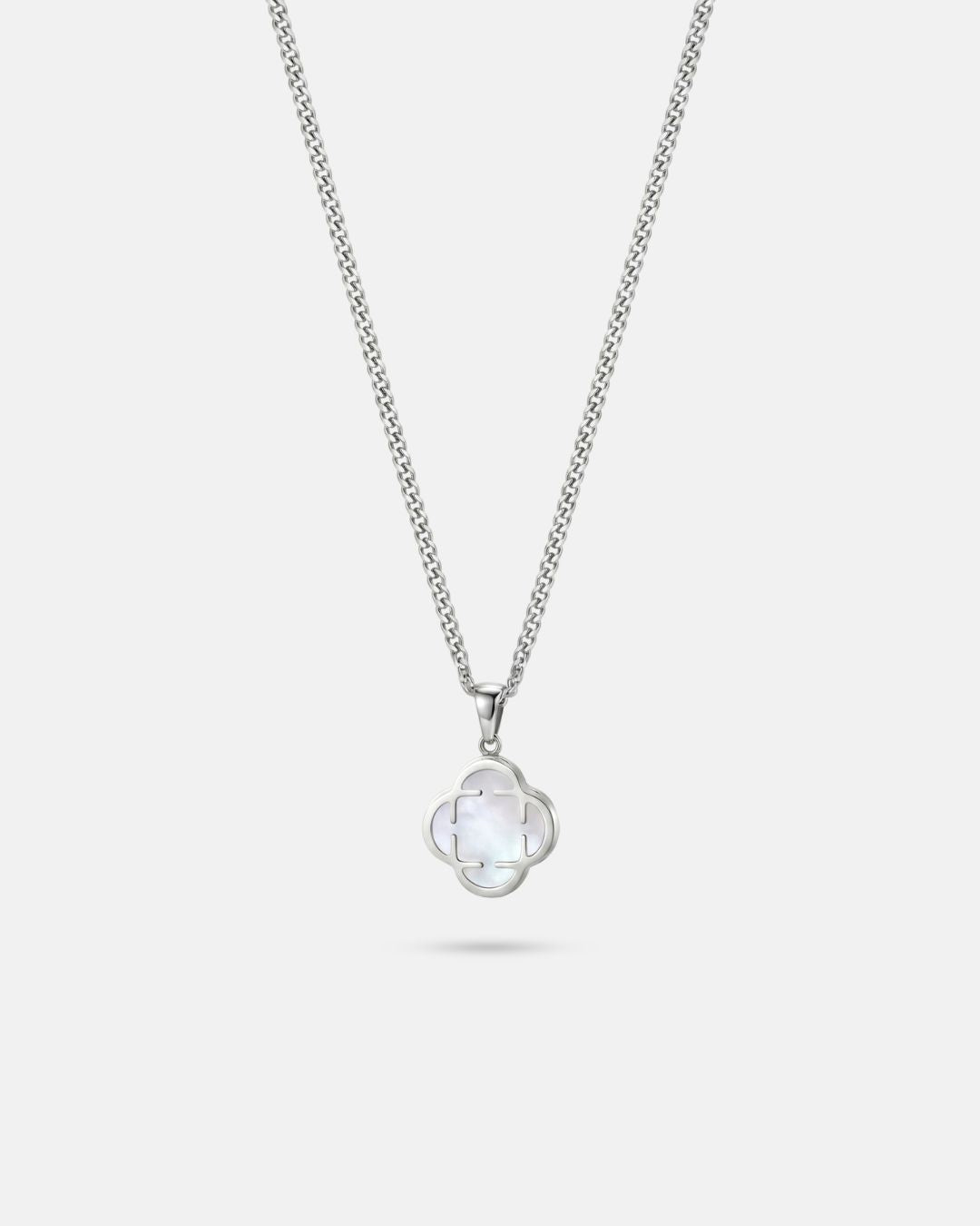 Charm Necklace | Nacre Silver