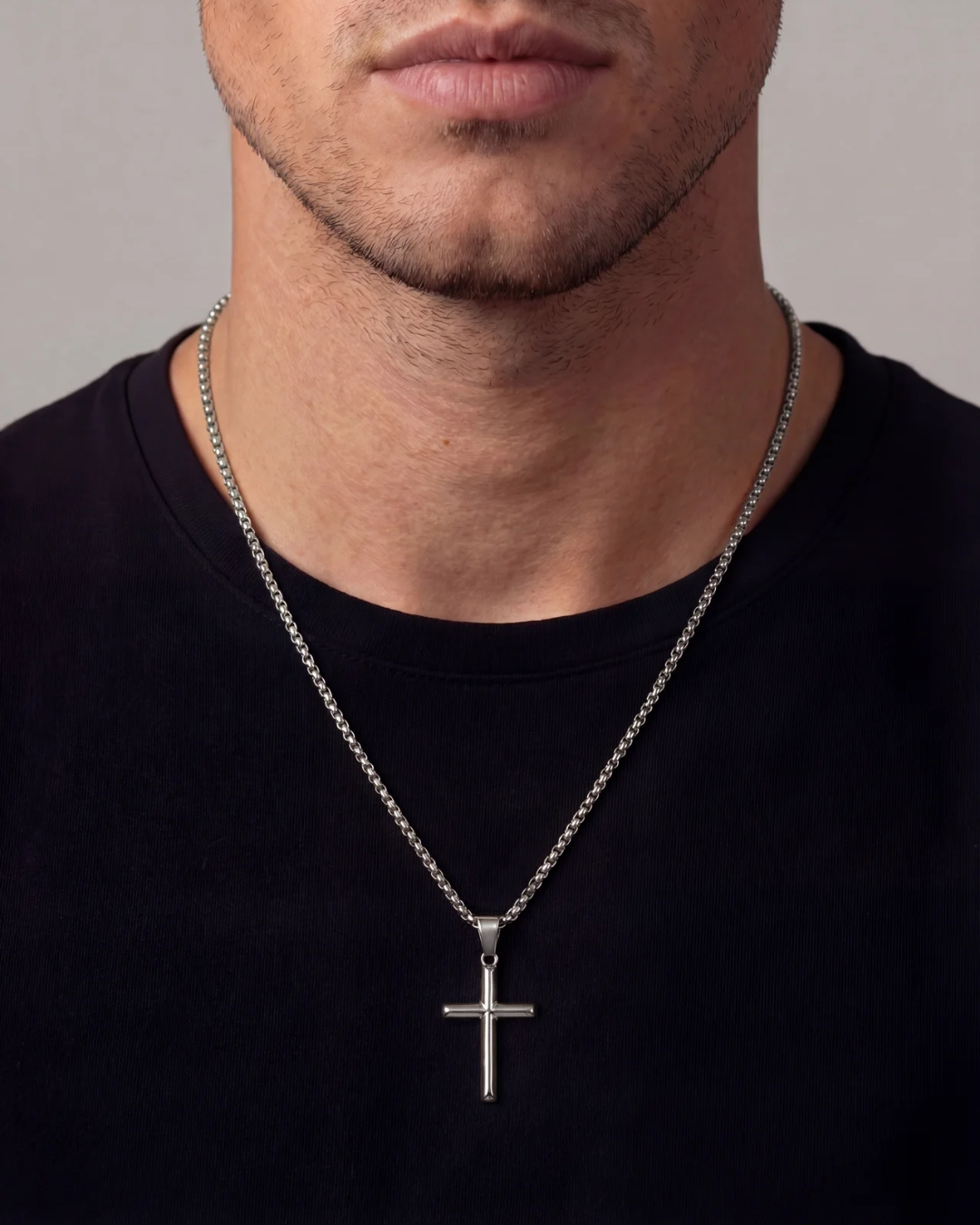 Christian Cross Necklace | Stainless steel