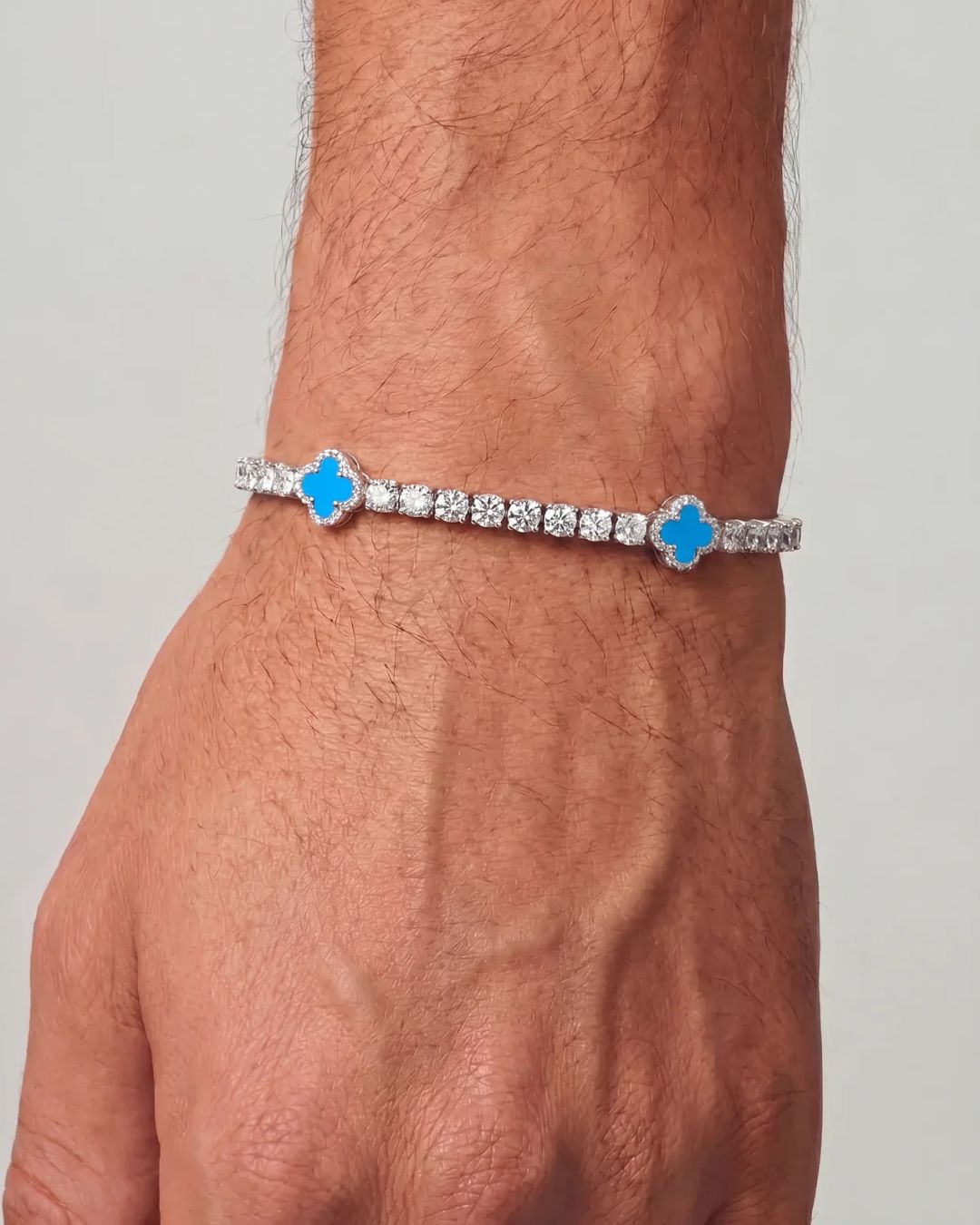 Clover Bracelet | Azure Silver