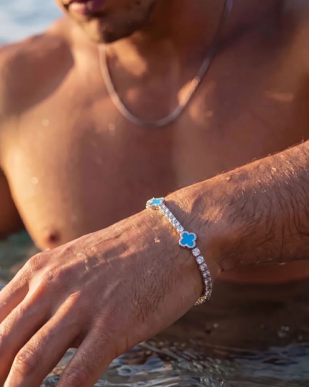 Clover Bracelet | Azure Silver