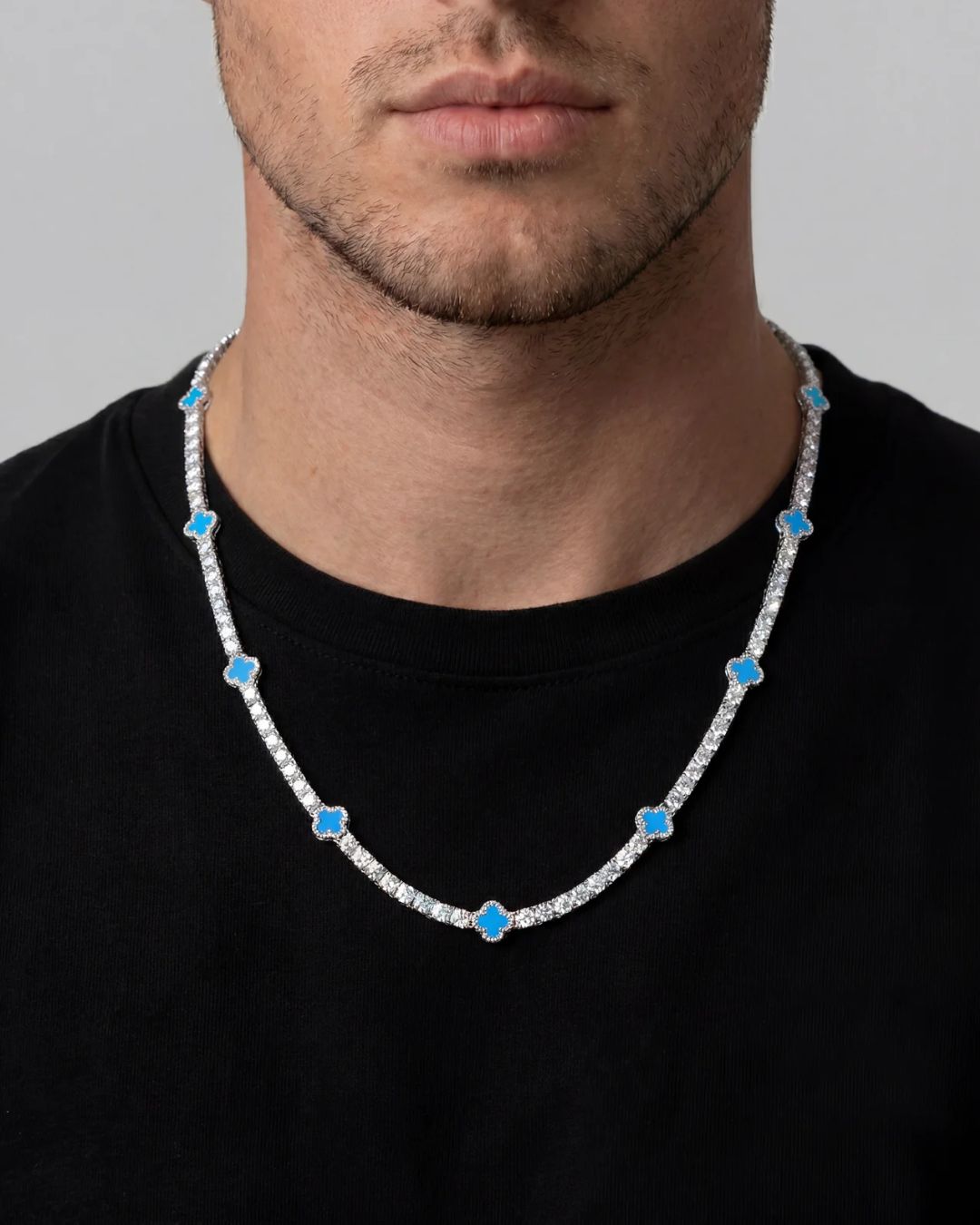Clover Necklace | Azure Silver