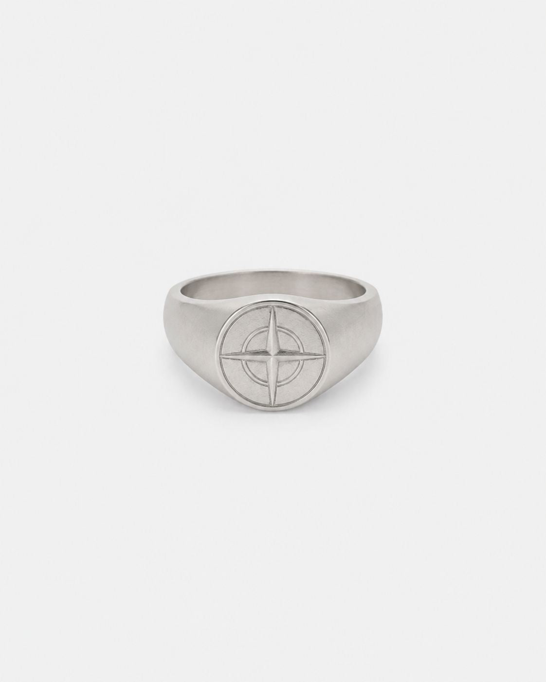 Compass Ring | Titanium Steel
