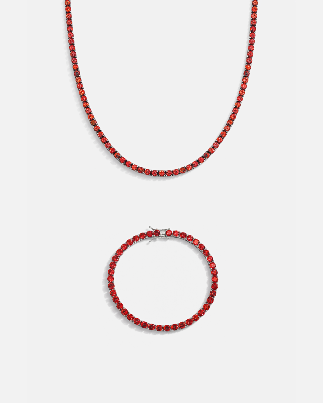 Tennis Set I Crimson Red