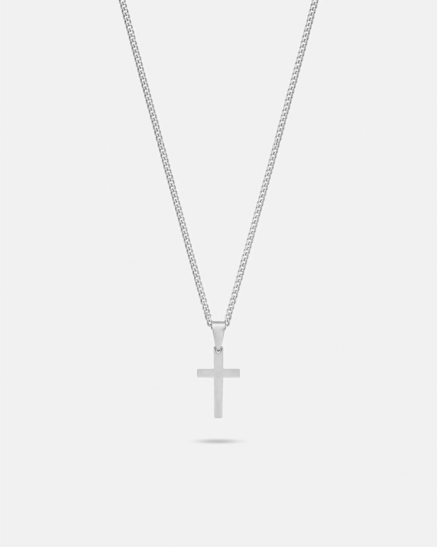 Cross Necklace | Silver