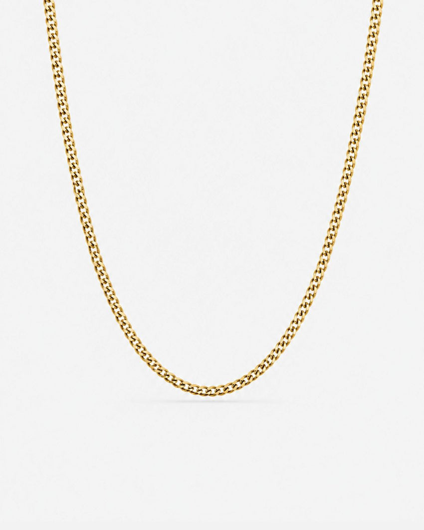 Cuban Chain 3mm | 18K Gold
