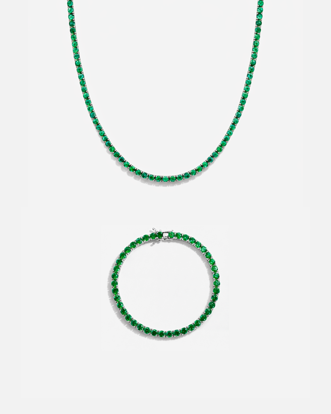 Tennis Set I Emerald Green