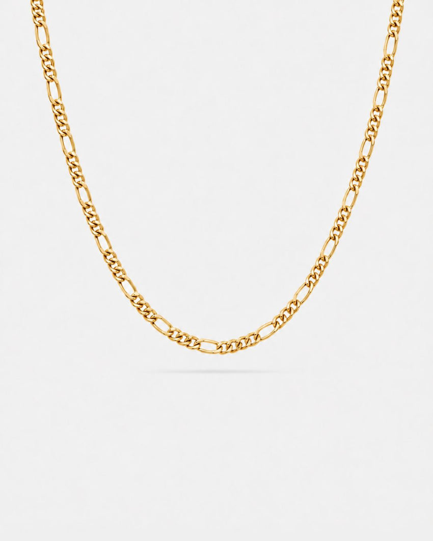 Figaro Chain 3mm | 18K Gold