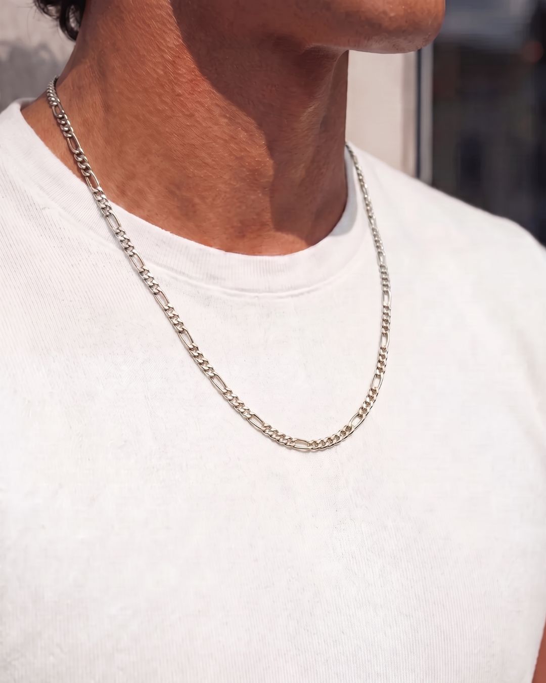 Figaro Chain 3mm | Silver