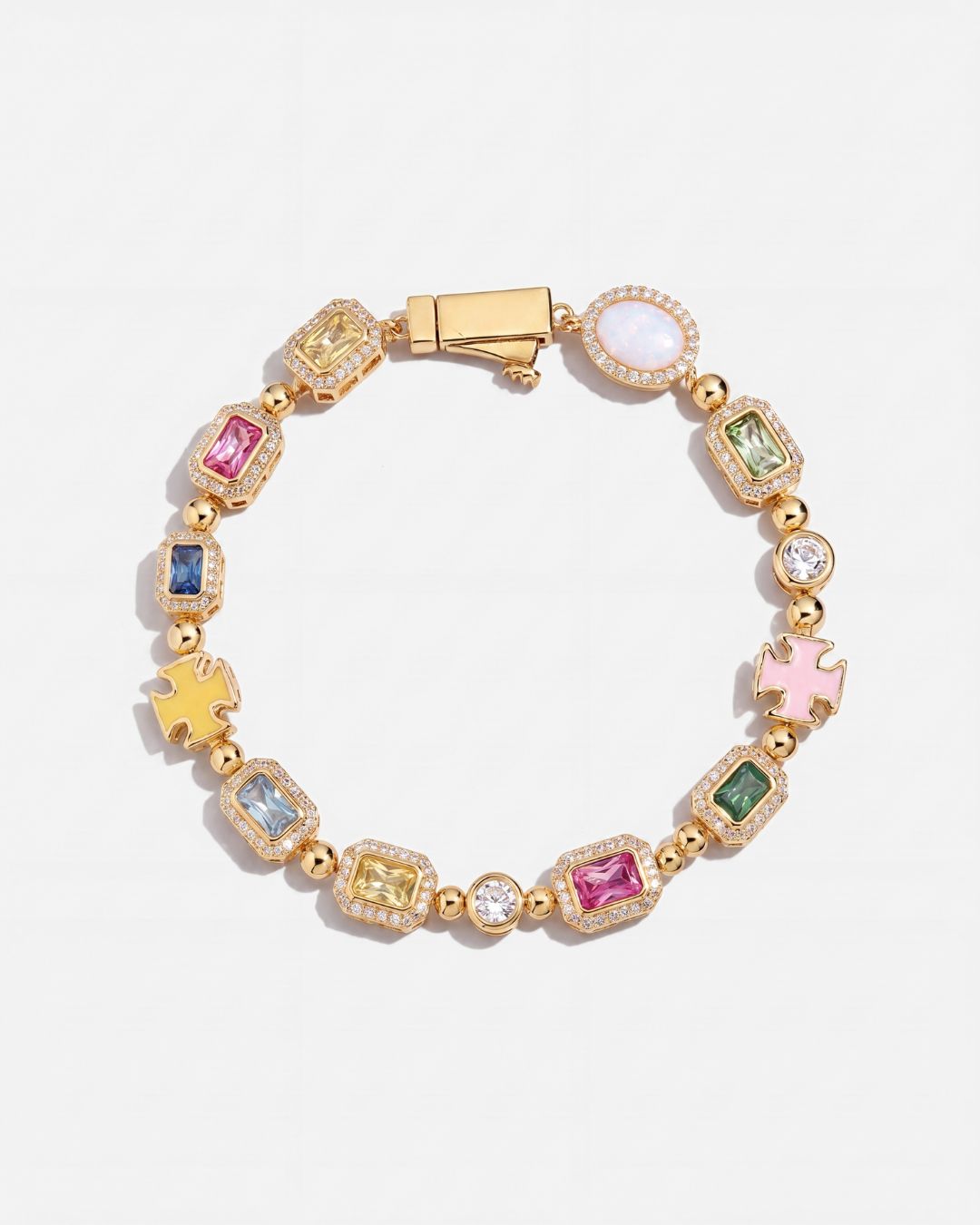 Gemstone Bracelet | Gold