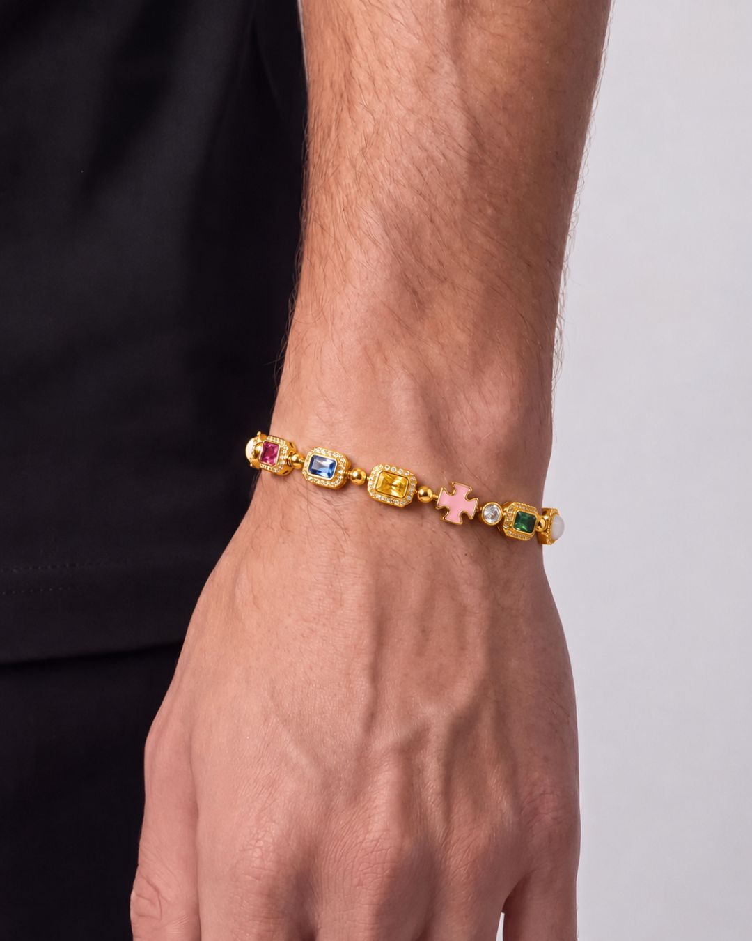 Gemstone Bracelet | Gold