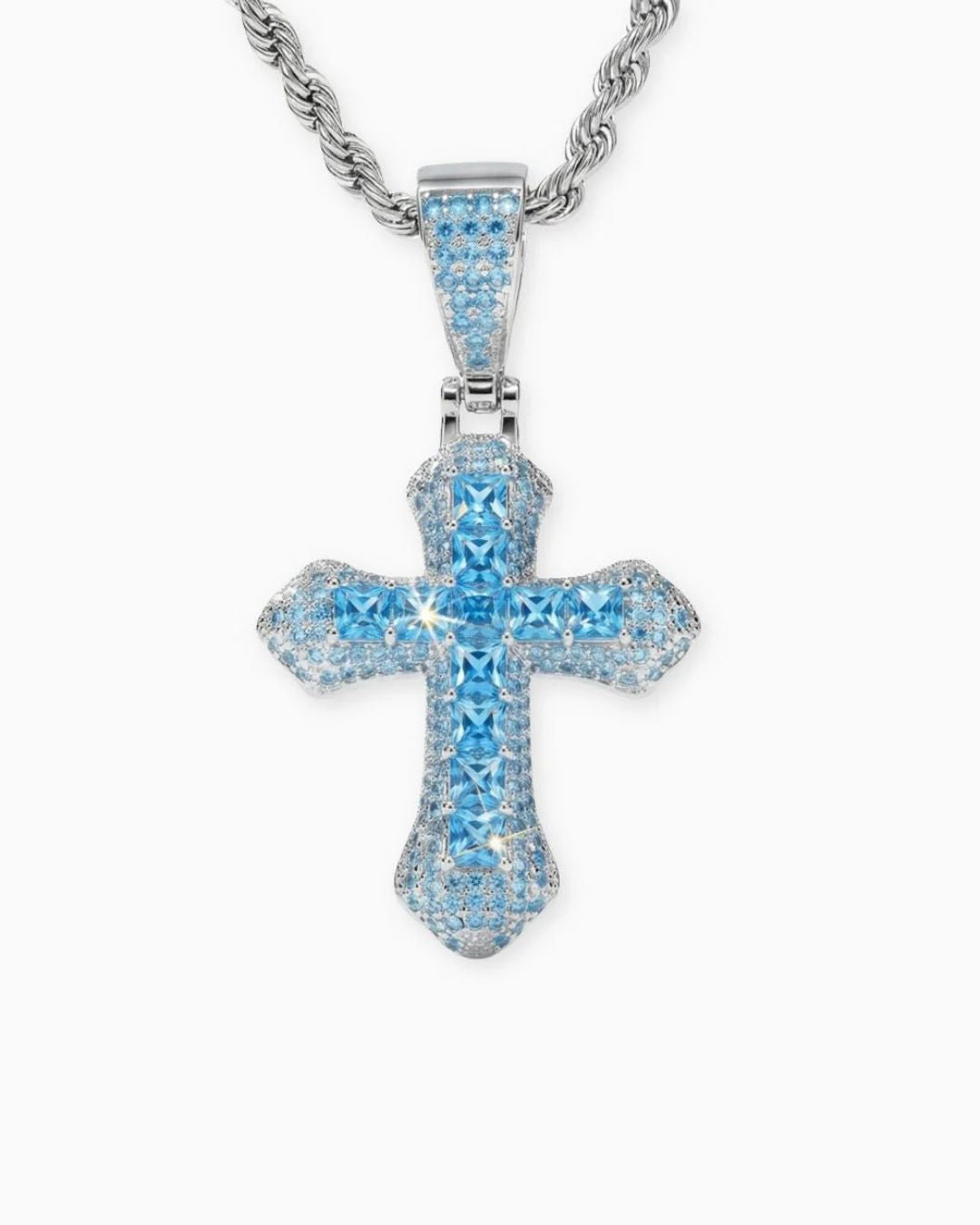 Iced Cross Necklace