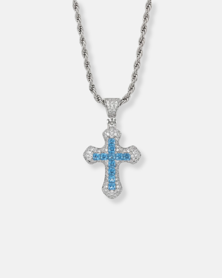 Iced Cross Necklace