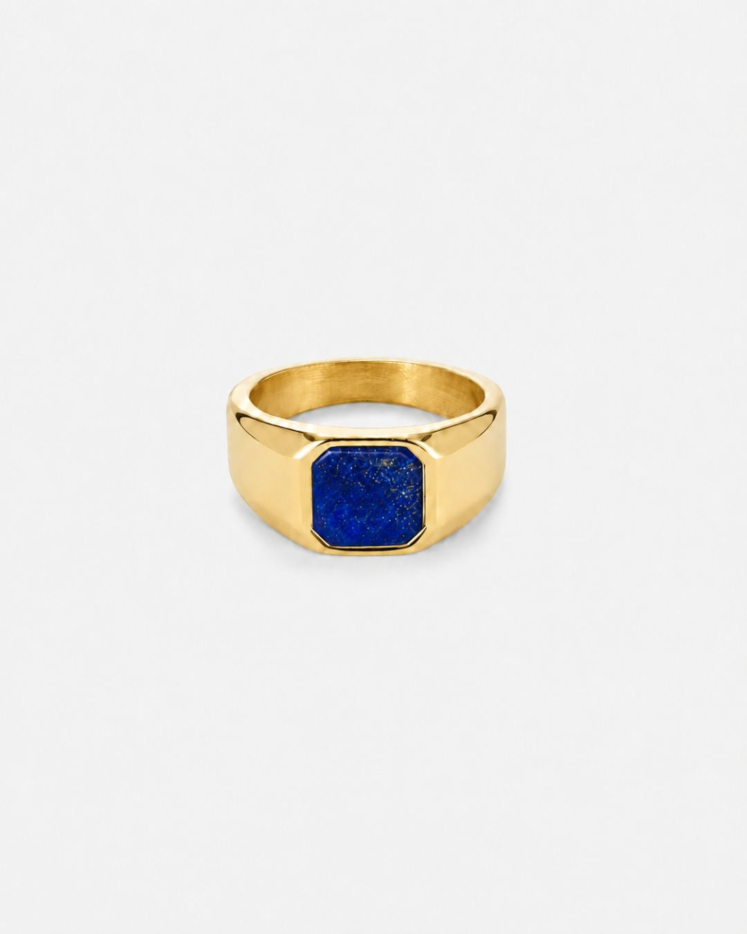 Lapis Lazuli Signet Ring | Gold