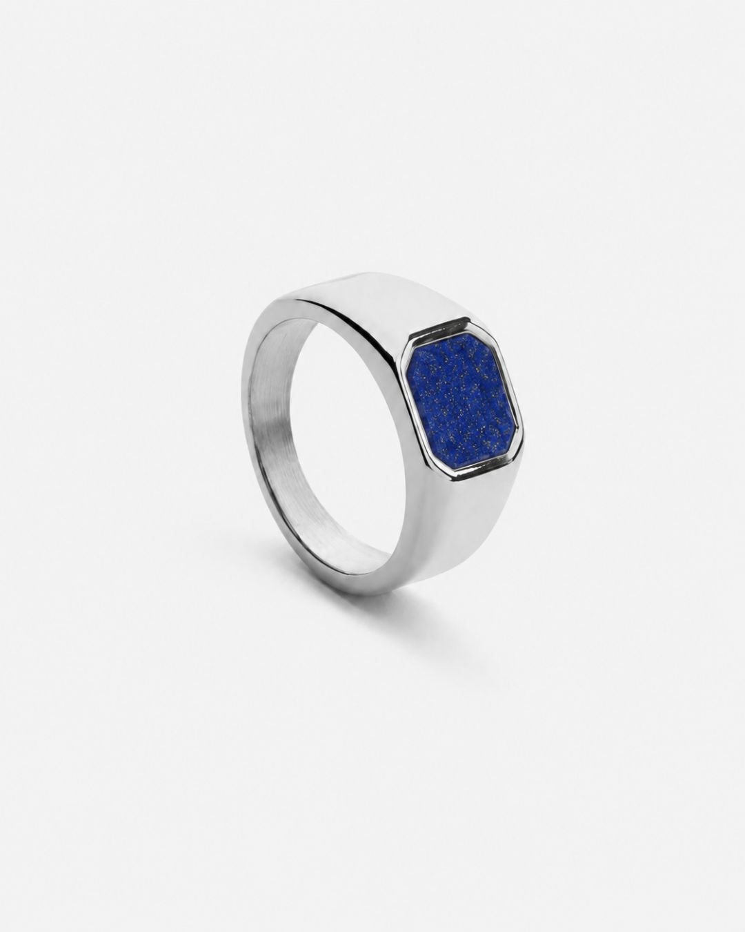 Lapis Lazuli Signet Ring | Silver