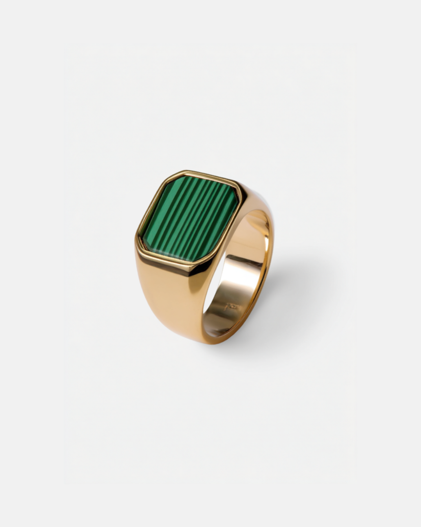 Malachio Ring | Gold-plated