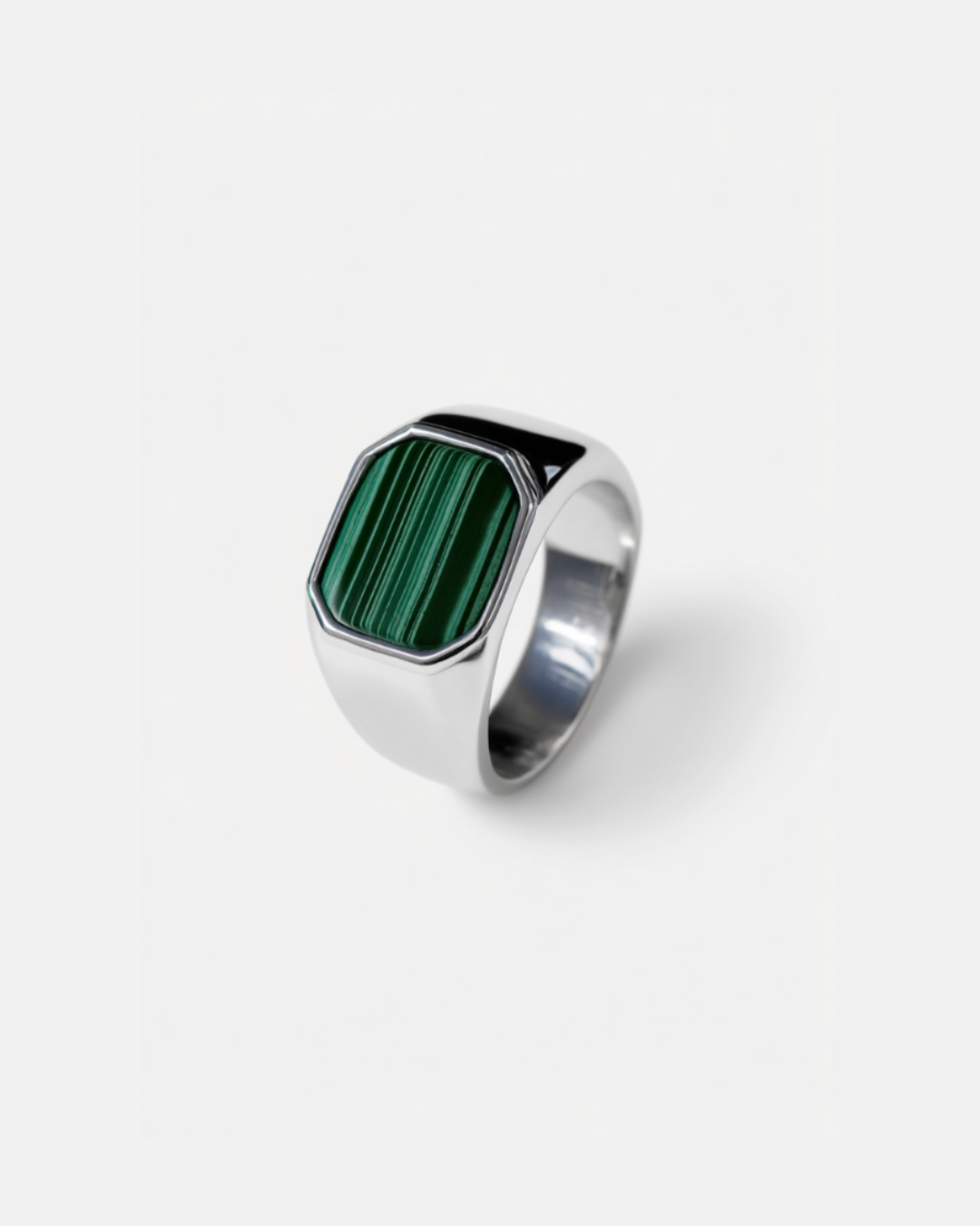 Malachio Ring | Silver Plated
