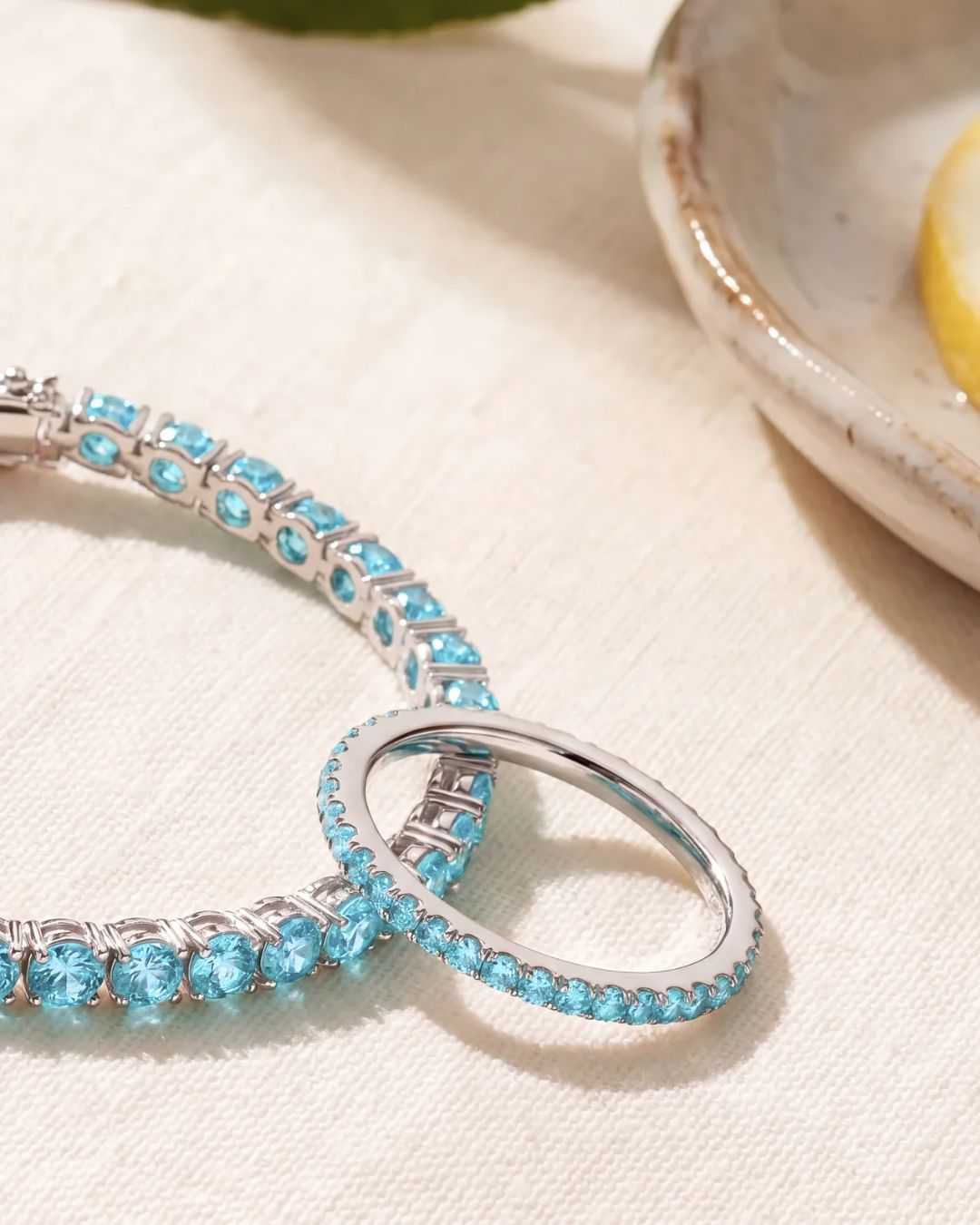 Mar Rosa Bracelet | Turquoise Silver