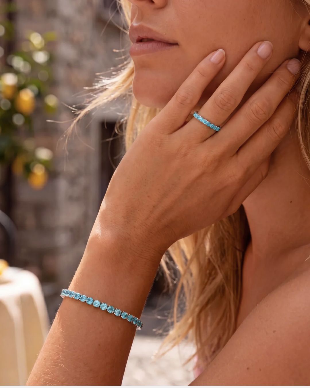 Mar Rosa Bracelet | Turquoise Silver