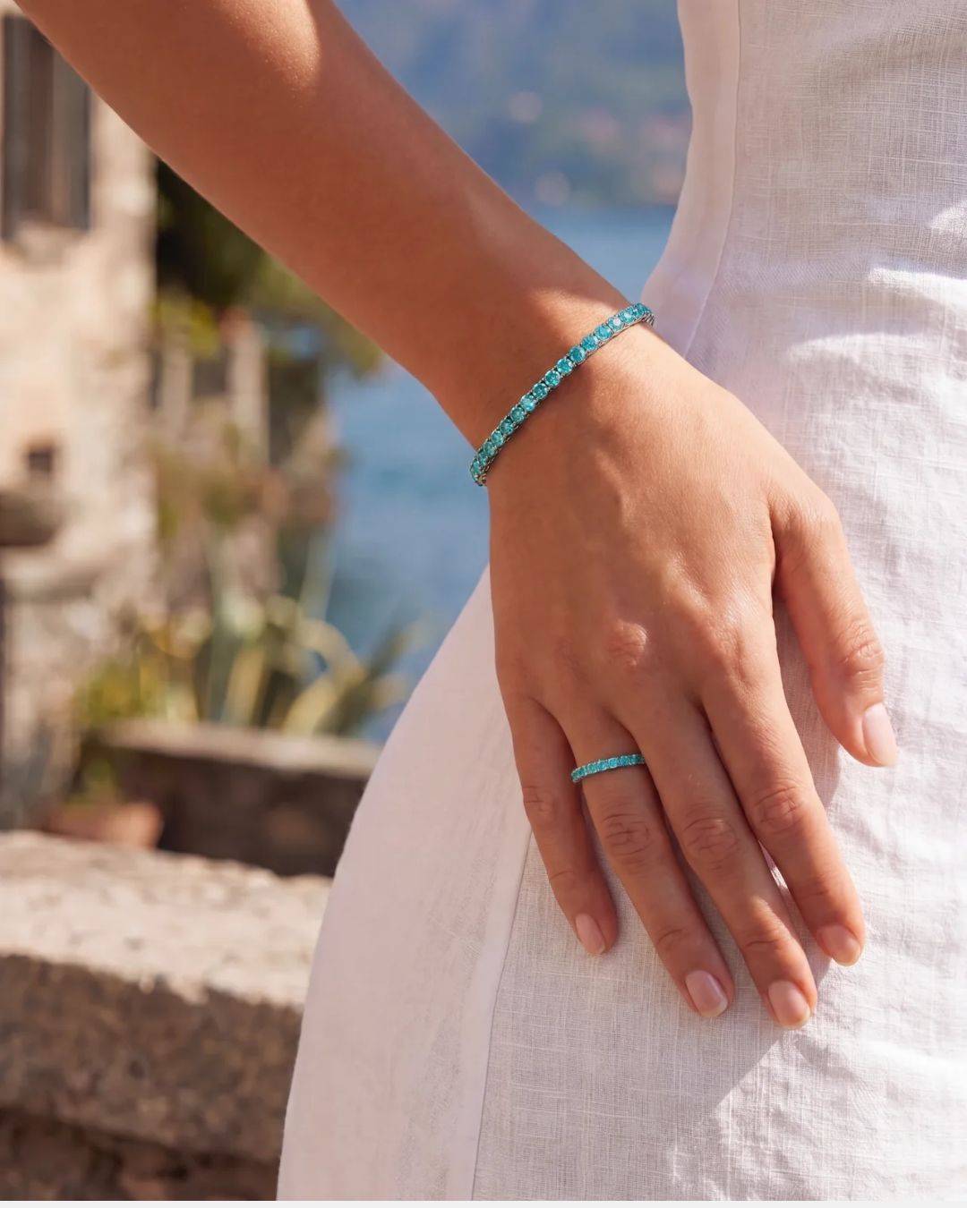 Mar Rosa Bracelet | Turquoise Silver