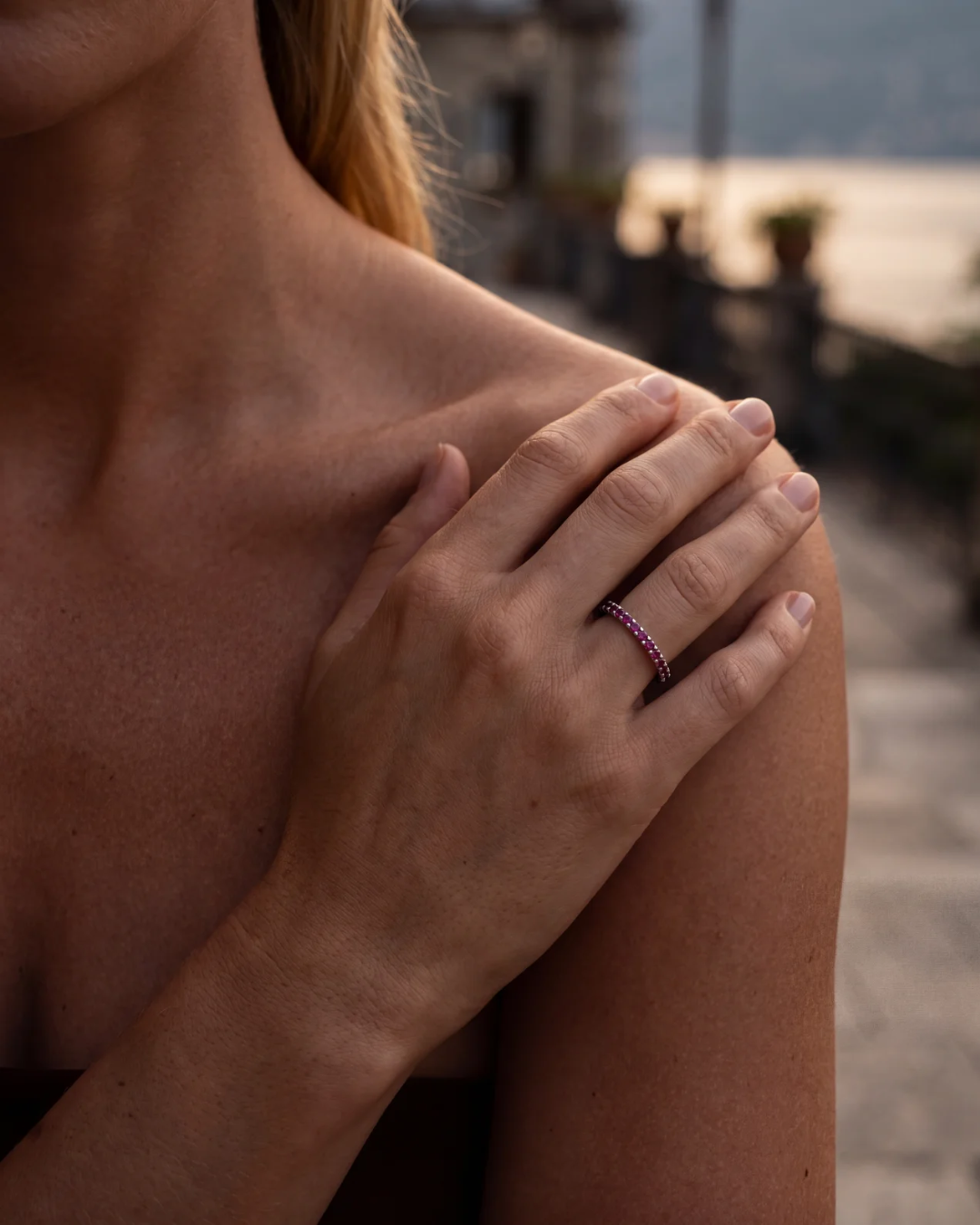 Mar Rosa Ring I Deep Rose