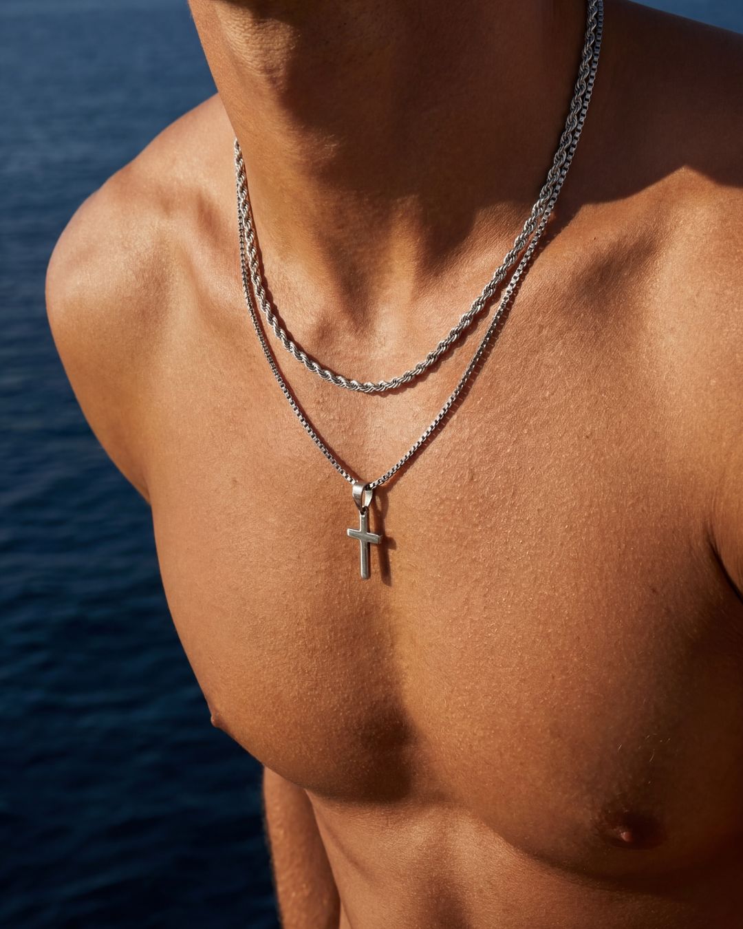 Minimal Cross x Tresse Acier Bundle | Silver