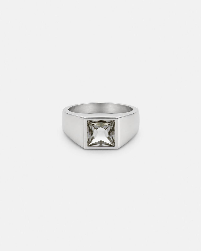 Moissanite Ring | Titanium Steel