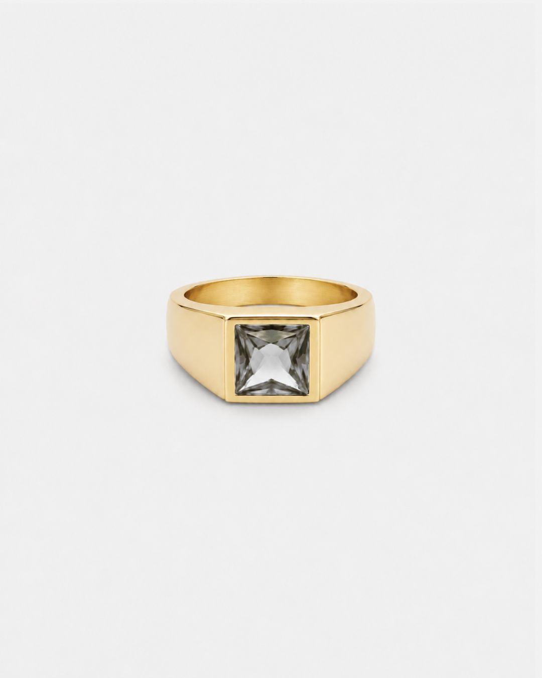 Moissanite Ring | Gold