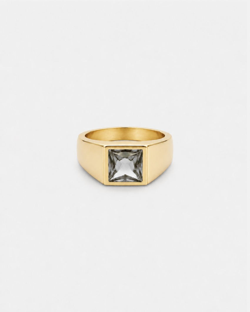 Moissanite Ring | Gold