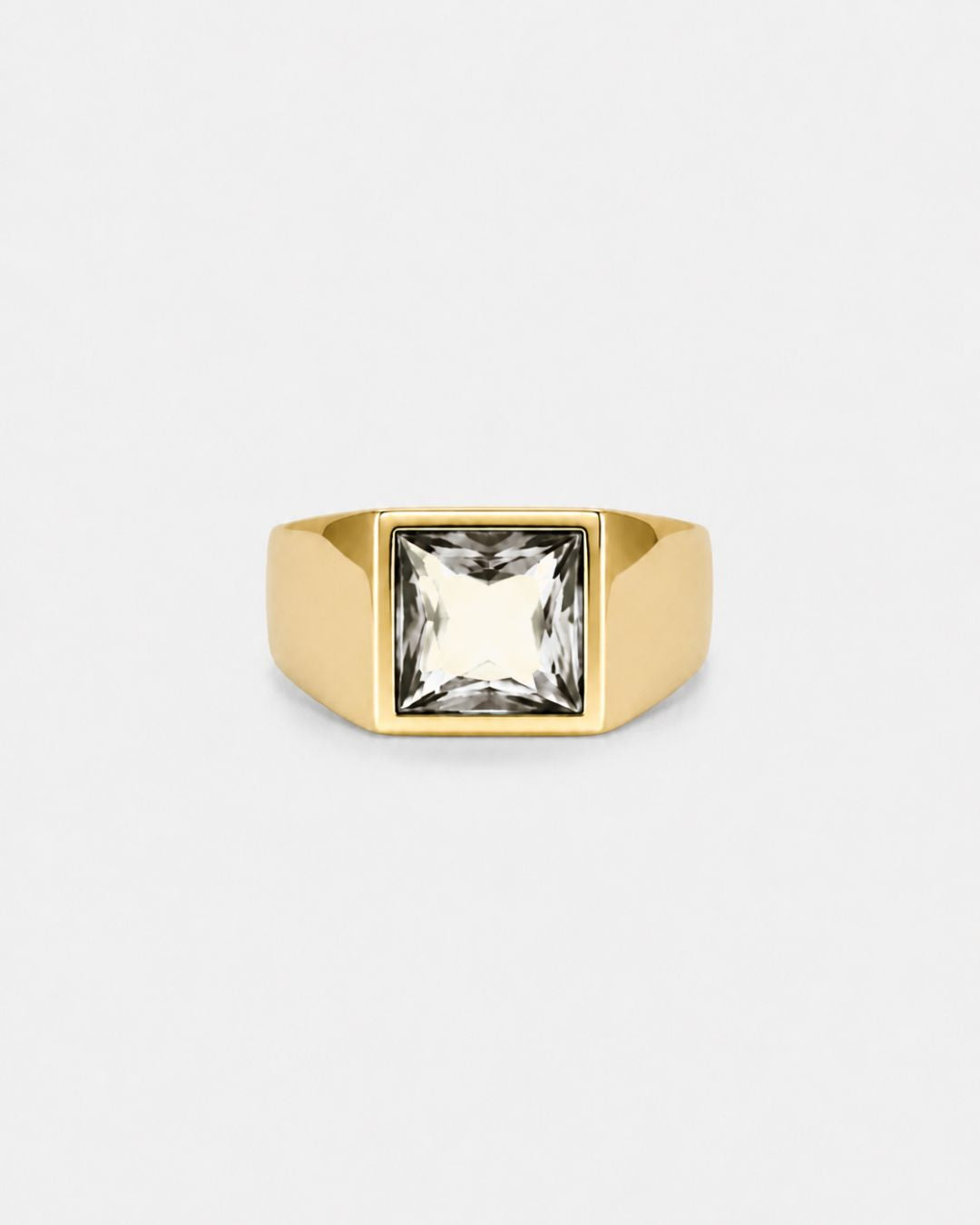 Moissanite Ring | Gold