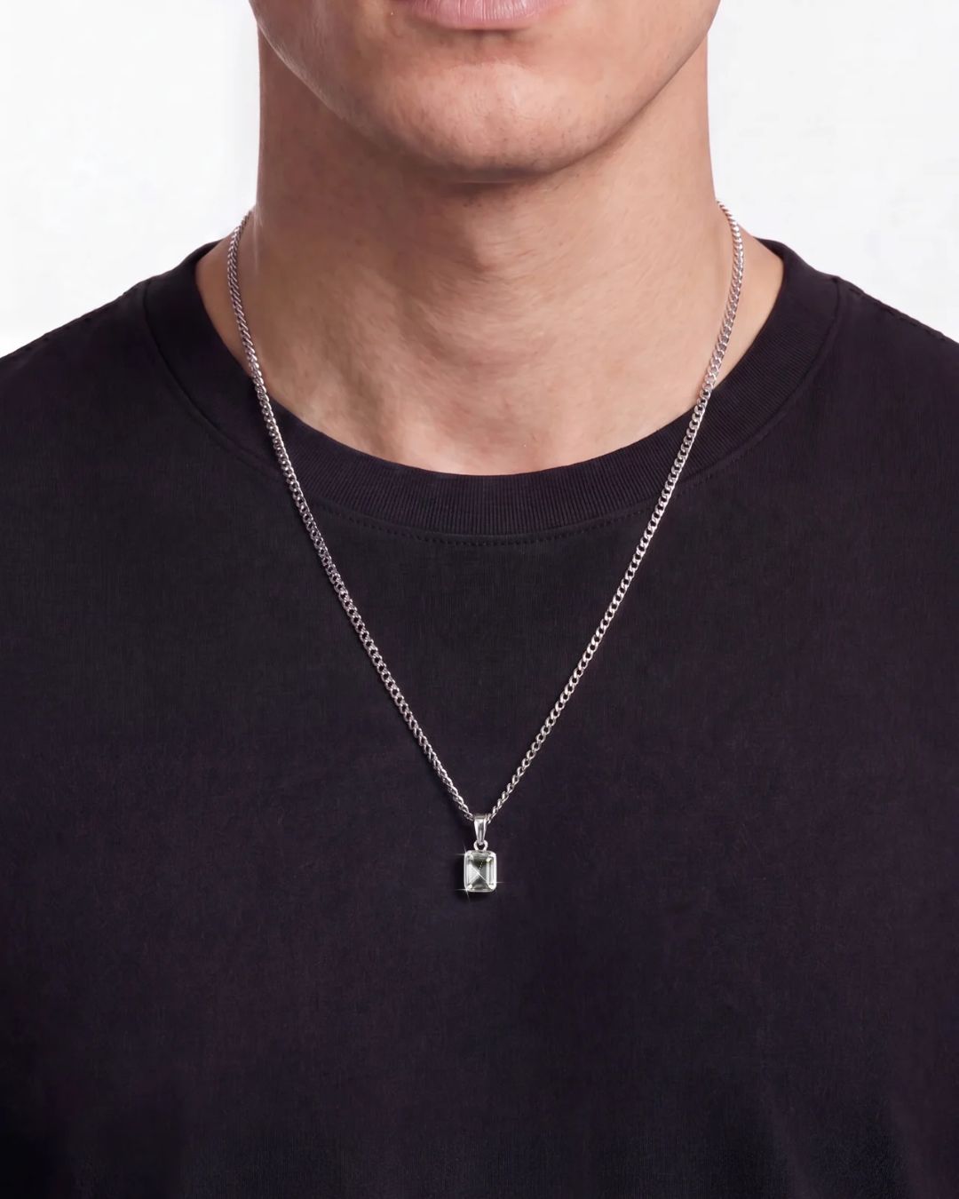 Moissanite Pendant Necklace | 1 Carat