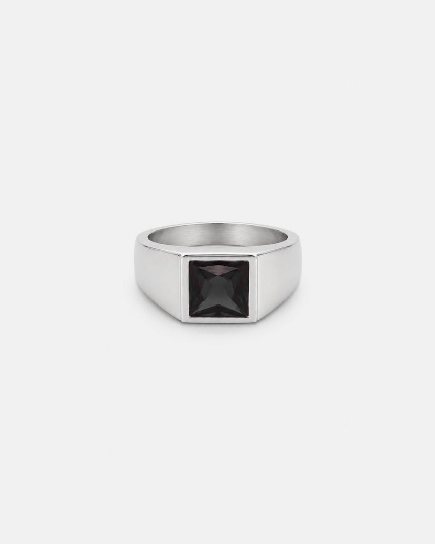 Onyx Ring | Titanium Steel