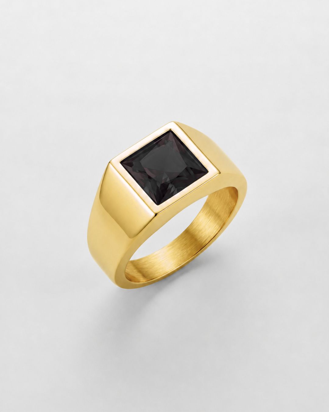 Onyx Ring | Gold