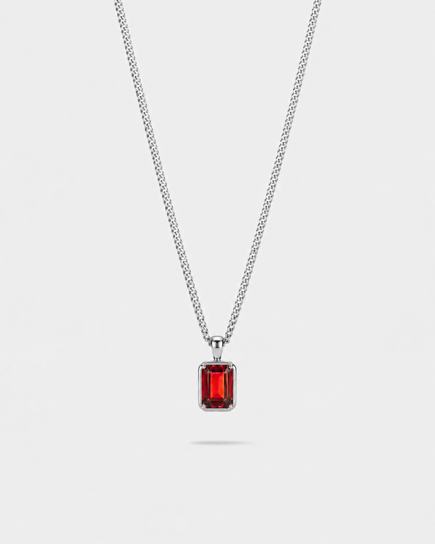 Ruby Pendant Necklace | 1 Carat