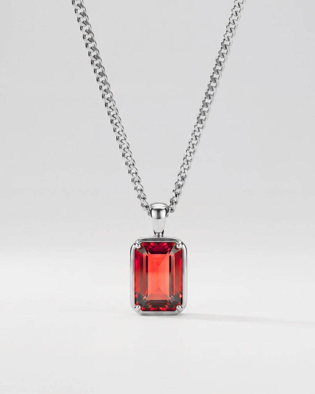 Ruby Pendant Necklace | 1 Carat