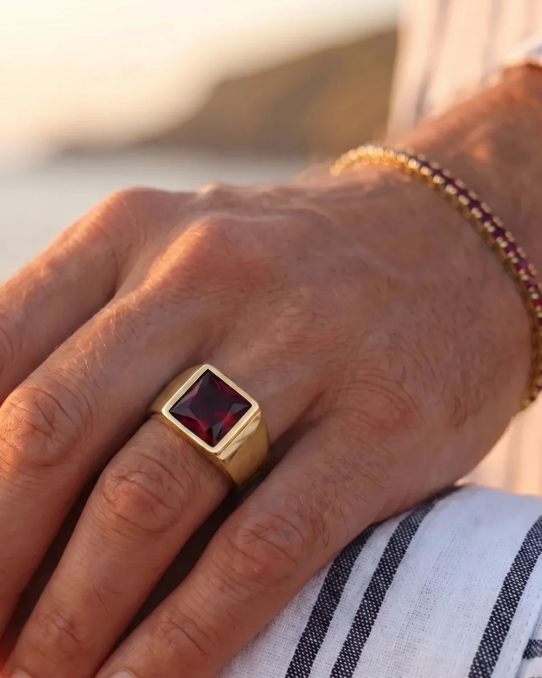 Ruby Ring | Gold
