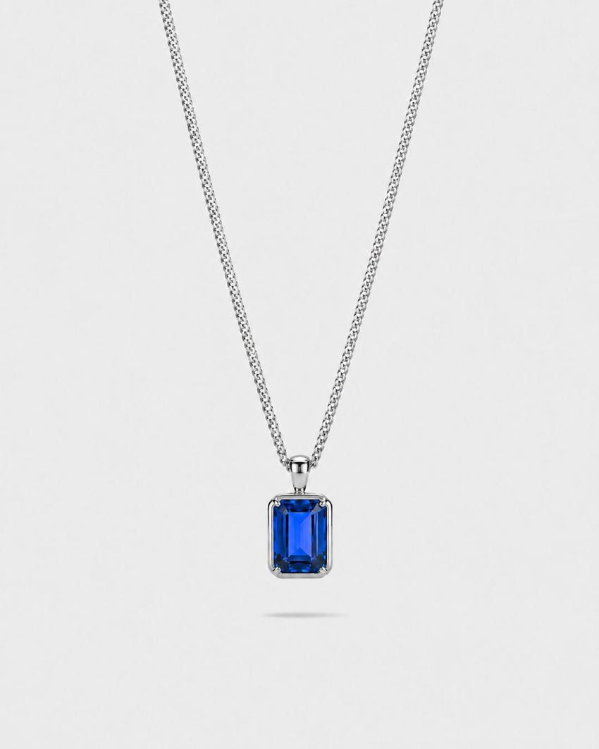 Sapphire Pendant Necklace | 2 Carat