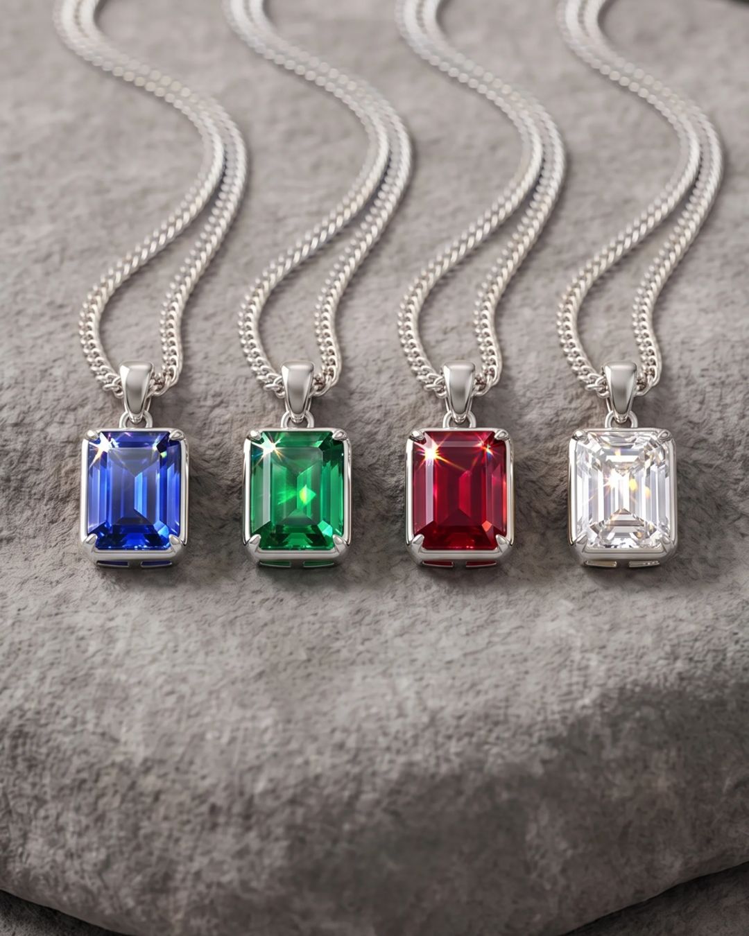 Sapphire Pendant Necklace | 2 Carat