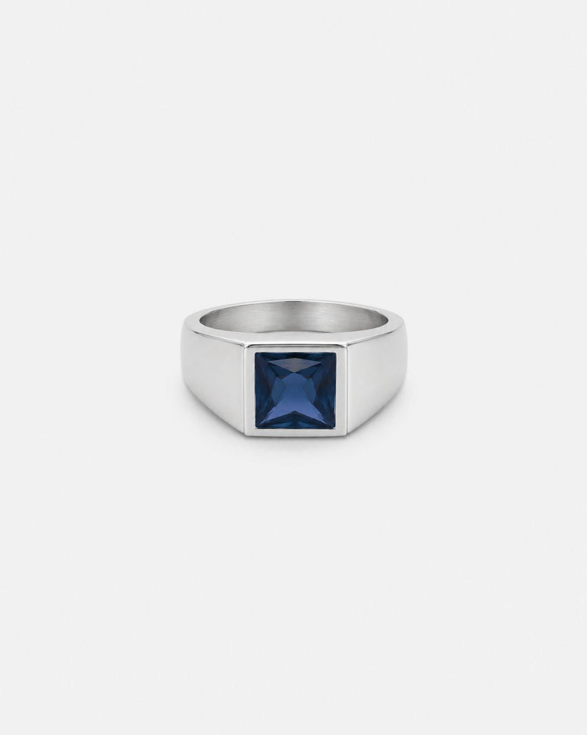 Sapphire Ring | Titanium Steel