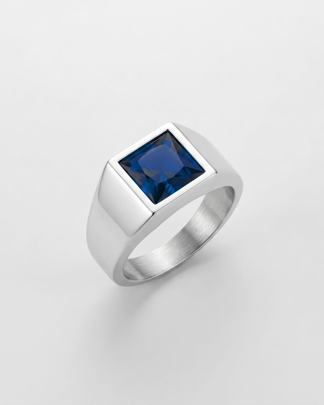 Sapphire Ring | Titanium Steel