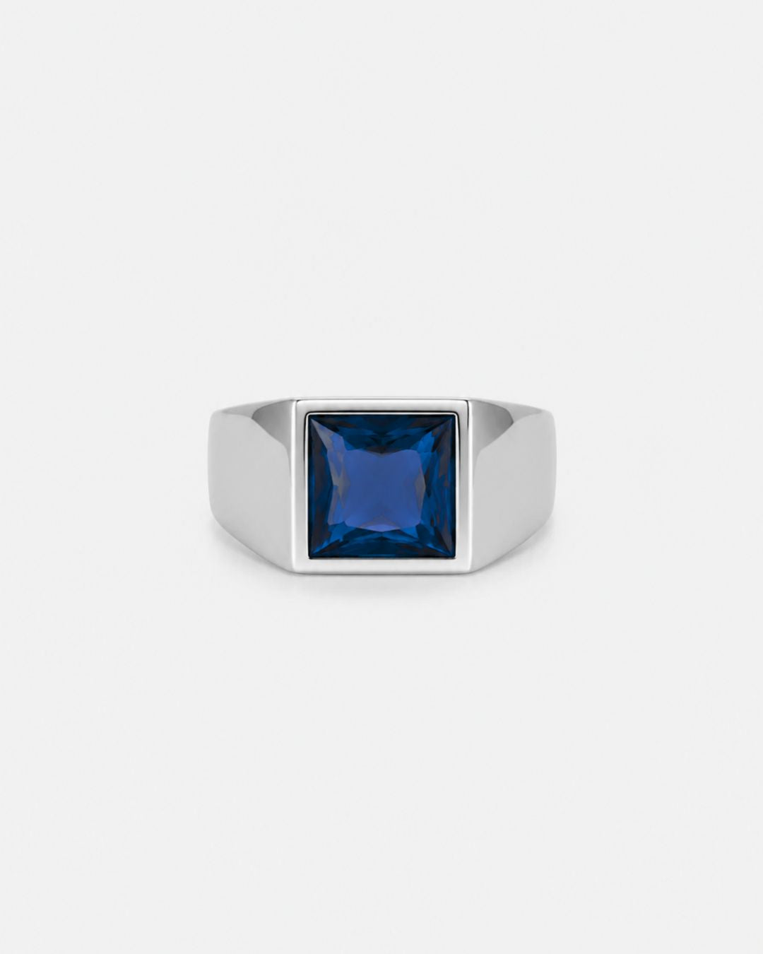 Sapphire Ring | Titanium Steel
