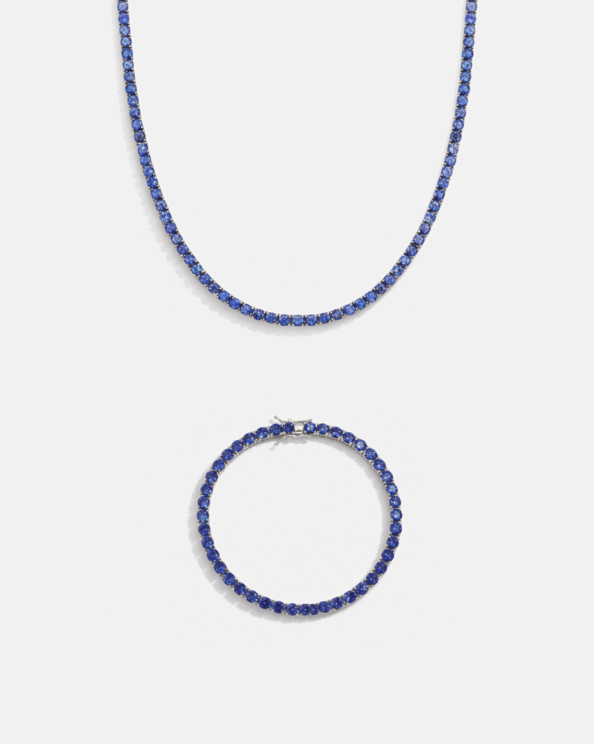 Tennis Set I Sapphire Blue