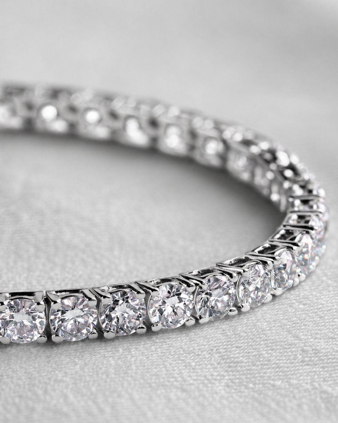 Tennis Bracelet | Silver 3mm