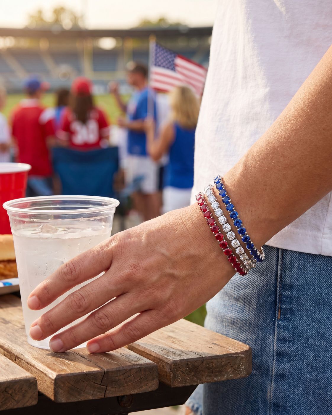 Tennis Bundle | USA Victory Stack Silver