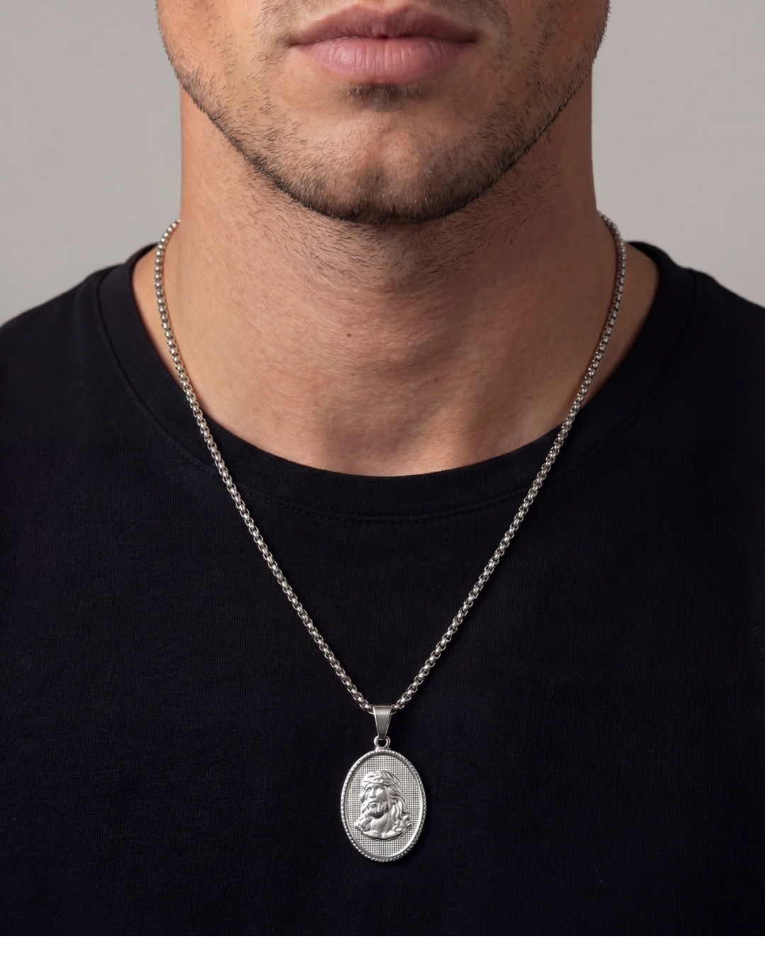 The King Pendant Chain I Silver