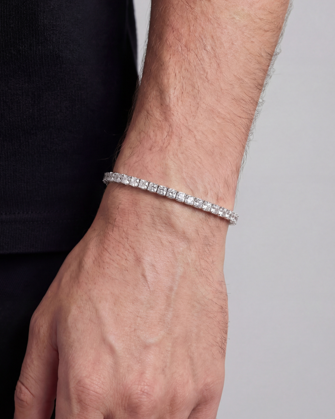 Tennis Bracelet | Titanium Steel