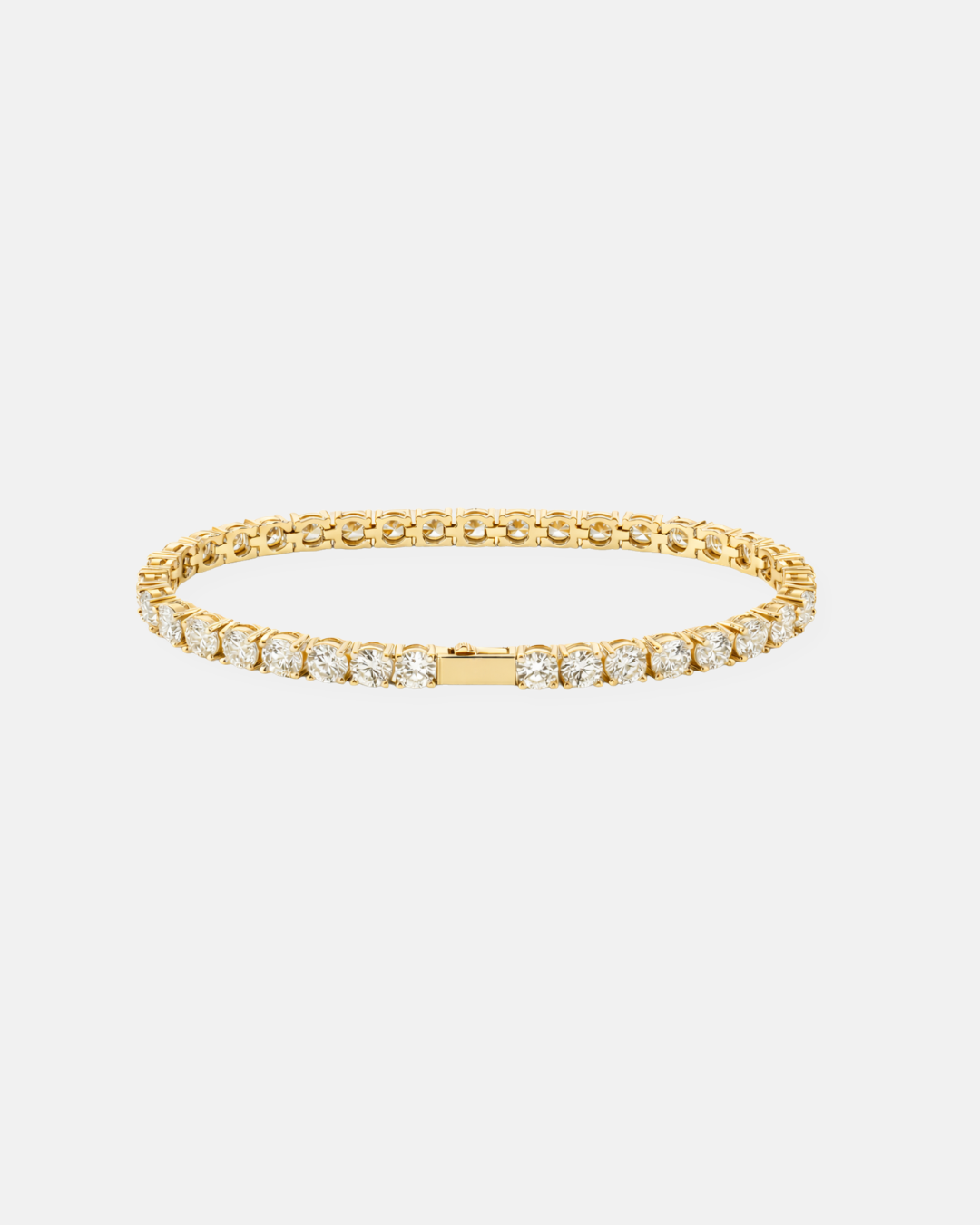 Tennis Bracelet | Titanium Steel 18K Gold
